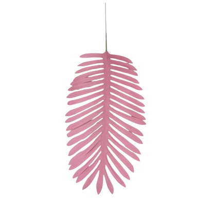 Palm Leaf Stick Big25X11'' Pink (Pack of 10)