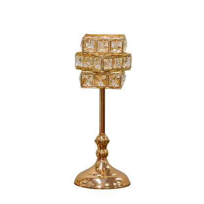 The Crystal Flute Riser Golden