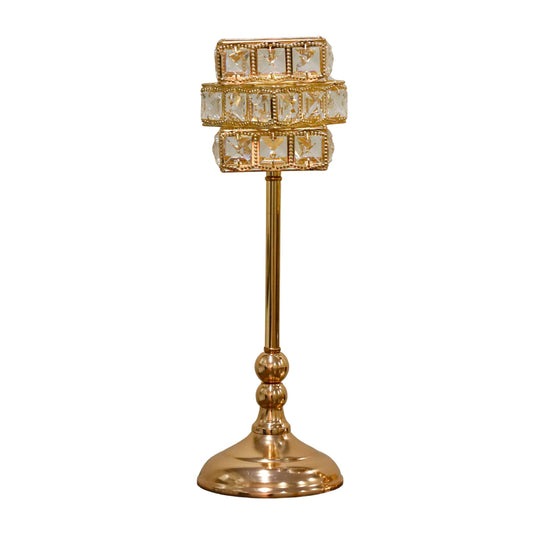 The Crystal Flute Riser (38cm) Golden