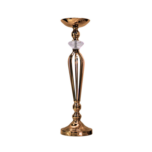 Twisted Cage Gold Floral Stand (57cm)