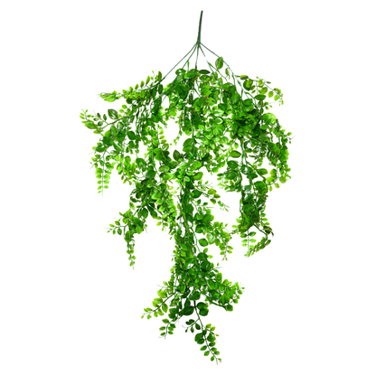 Hanging Eucalyptus Light Green White (Pack of 10)