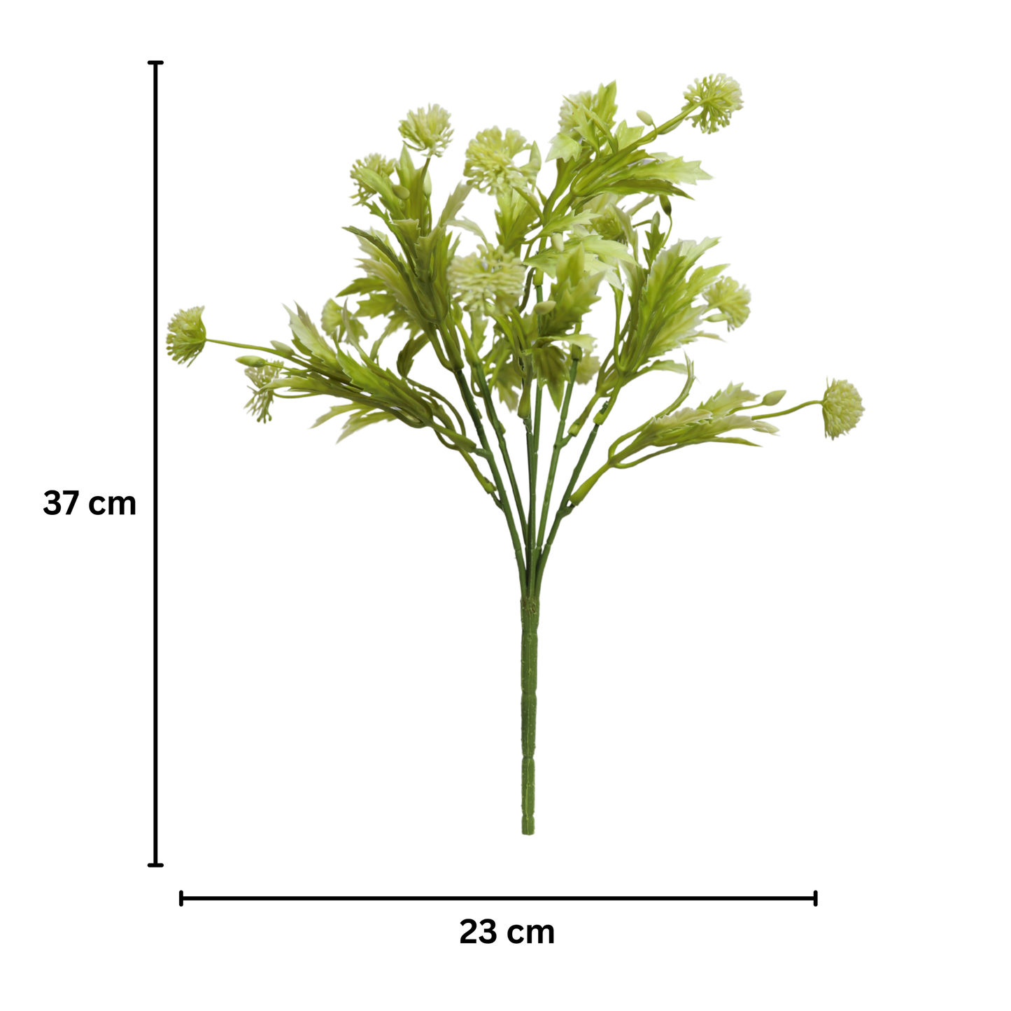 Bunch Allium 13 Head Light Green White (Pack of 5)