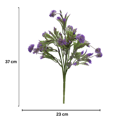 Bunch Allium 13 Head Green Purple (Pack of 5)
