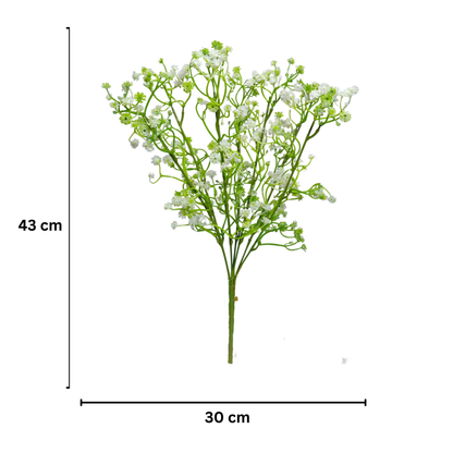 Bunch Gypsophila 42 Head White (Pack of 5)