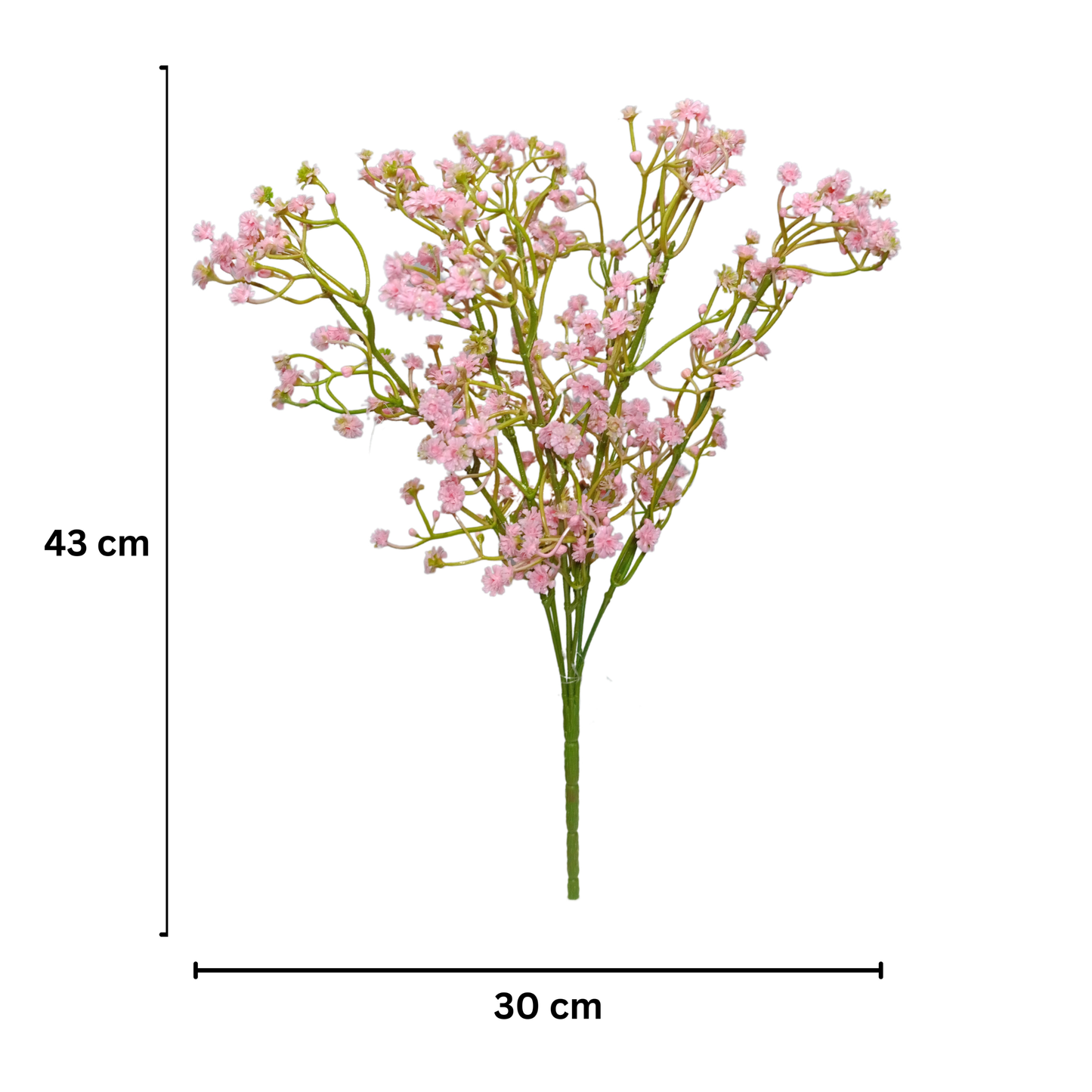 Bunch Gypsophila 42 Head Pink (Pack of 5)