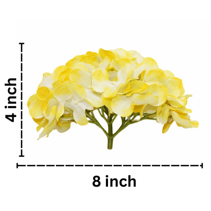 Yellow White Flr Hydrangea 54 Petals (Pack of 50)