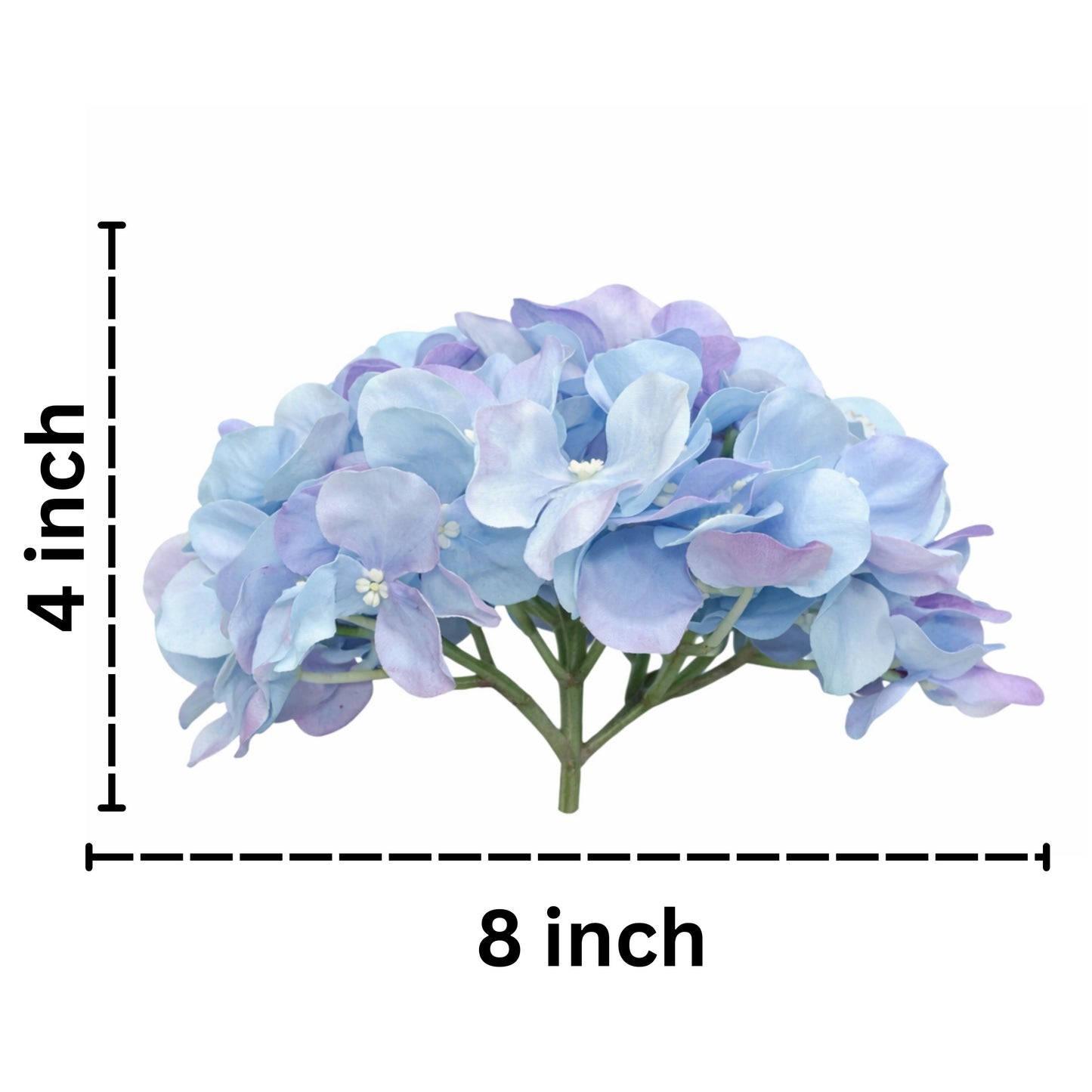 Sky Blue Purple Flr Hydrangea 54 Petals (Pack of 50)