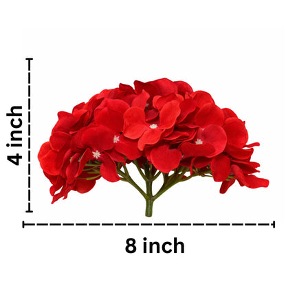 Red Flr Hydrangea 54 Petals (Pack of 50)