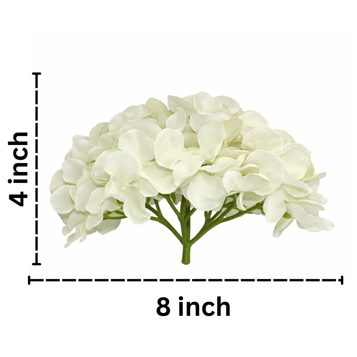 Off White Flr Hydrangea 54 Petals (Pack of 50)
