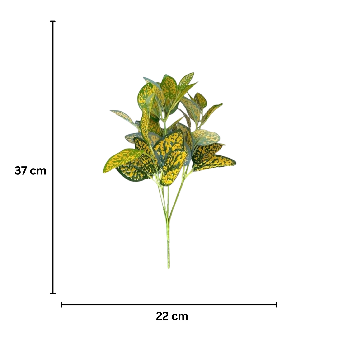 Bunch Leaf D/s Green Yellow (Pack of 5)