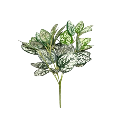 Bunch Leaf D/s Green White (Pack of 5)