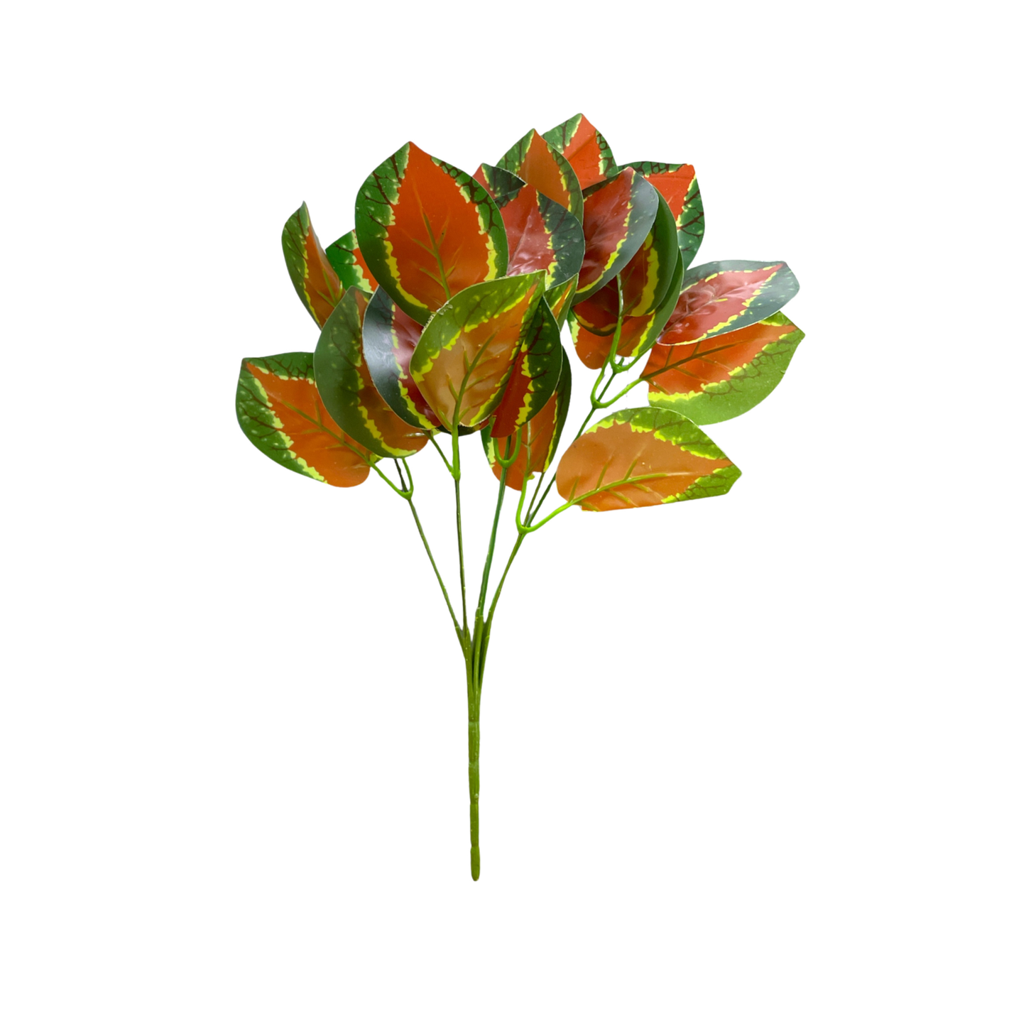 Bunch Leaf D/s Green Brown (Pack of 5)