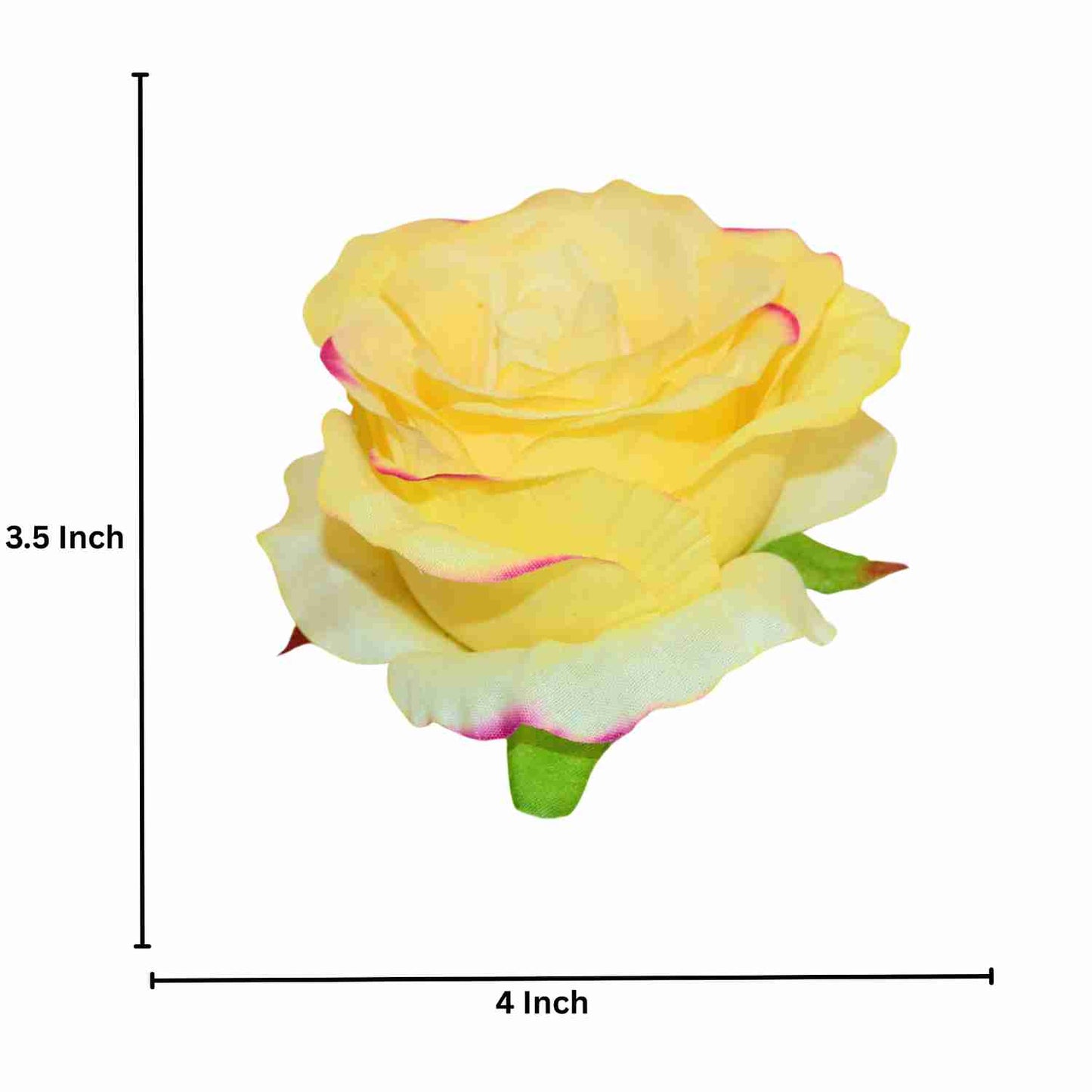 Pale Yellow Rani MR10 Rose (Pack of 90)