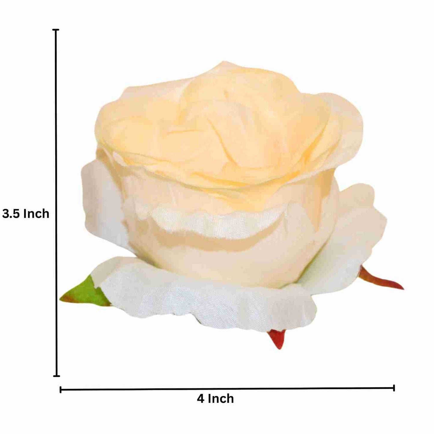 Cream MR10 Rose (Pack of 90)