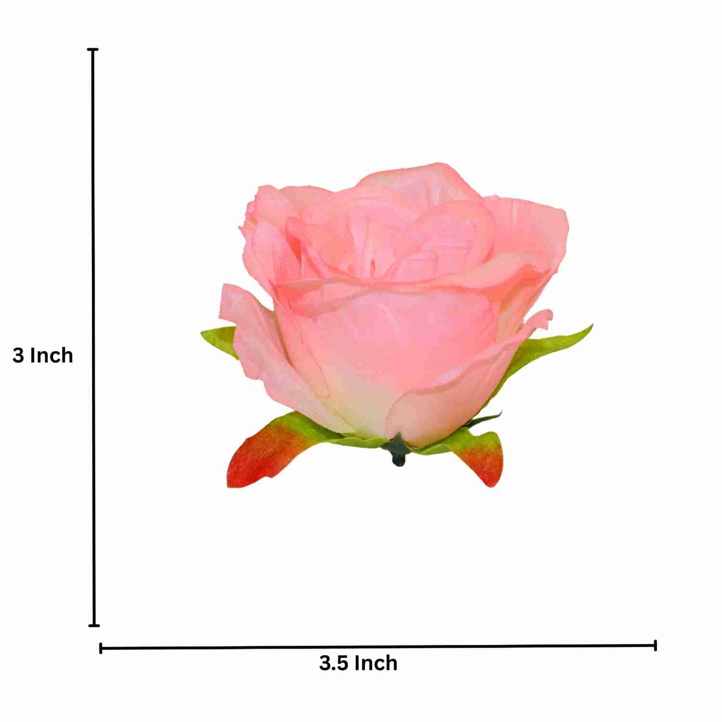 Light pink white MR7 Rose (Pack of 100)