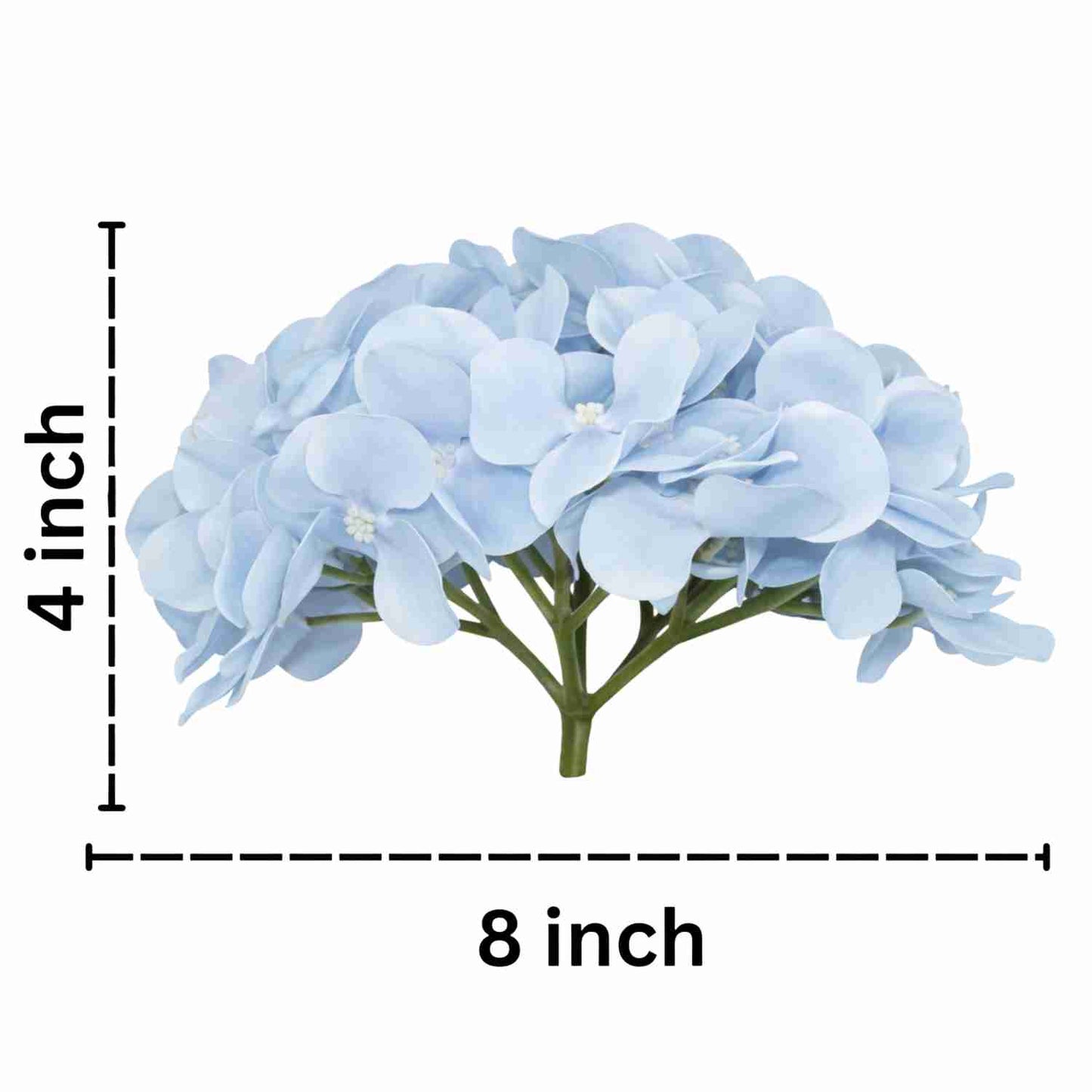 Light Sky Blue Flr Hydrangea 54 Petals (Pack of 50)
