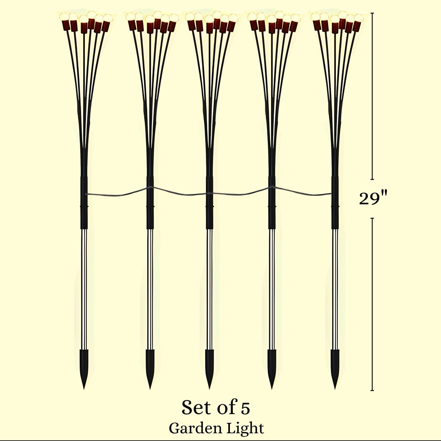Hanging Garden led light (Set of 5 Pc's)