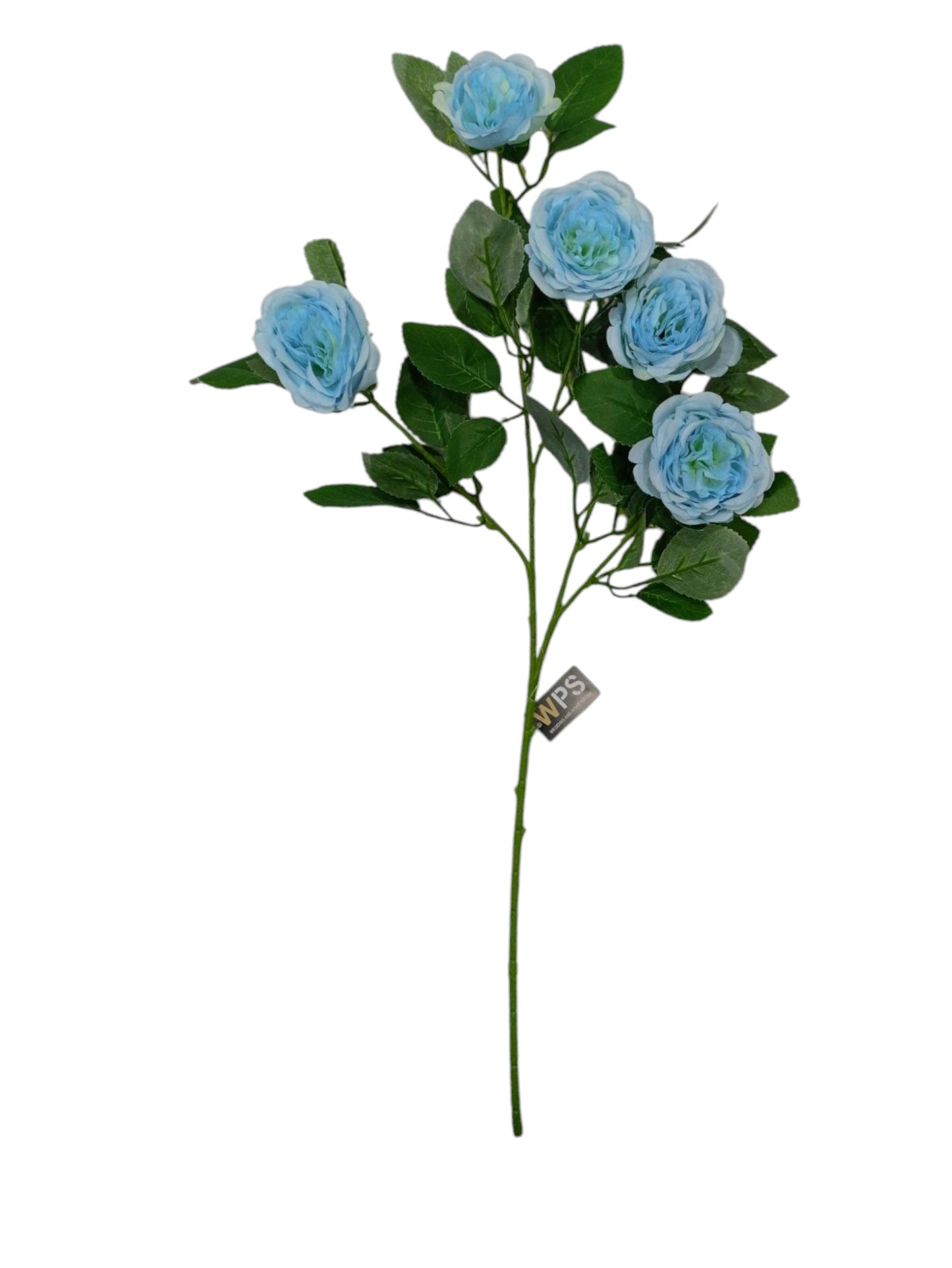 Peony Stick 5 Head 60" Light Sky Blue (Pack of 10)