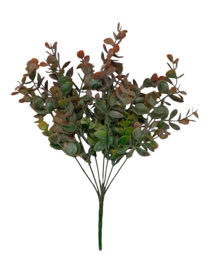 Eucalyptus Bunch 30cm D/s Green Red (Pack of 5)