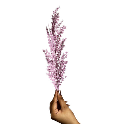Ruscus Leaf Stick 14" Purple (Pack of 10)
