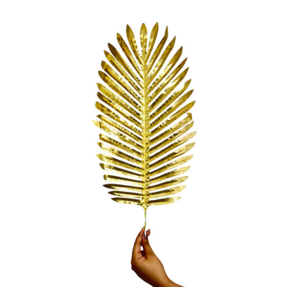 Palm Leaf Stick Big25X11''Golden (Pack of 10)