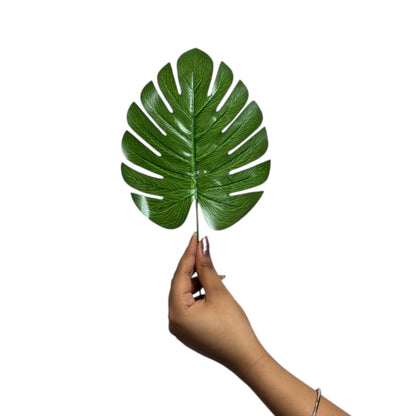 Leaf Stick Monstera 31x15 cm Green (Pack of 10)