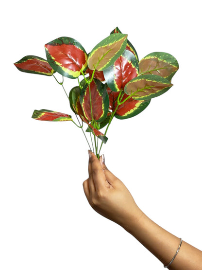Bunch Leaf D/s Green Brown (Pack of 5)