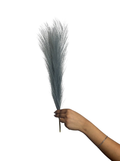 Pampas Grass Stick 17" Grey (Pack of 10)