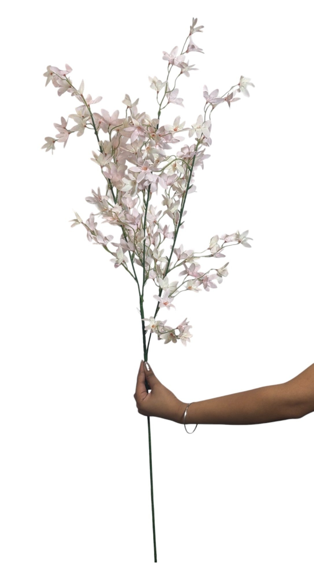 Jasmine Stick 31 Head 116cm Baby Pink White (Pack of 10)