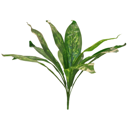 Bunch Leaf 12 Head Green (Pack of 5)