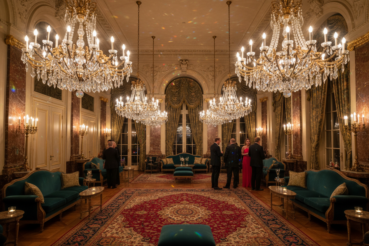 chandeliers
