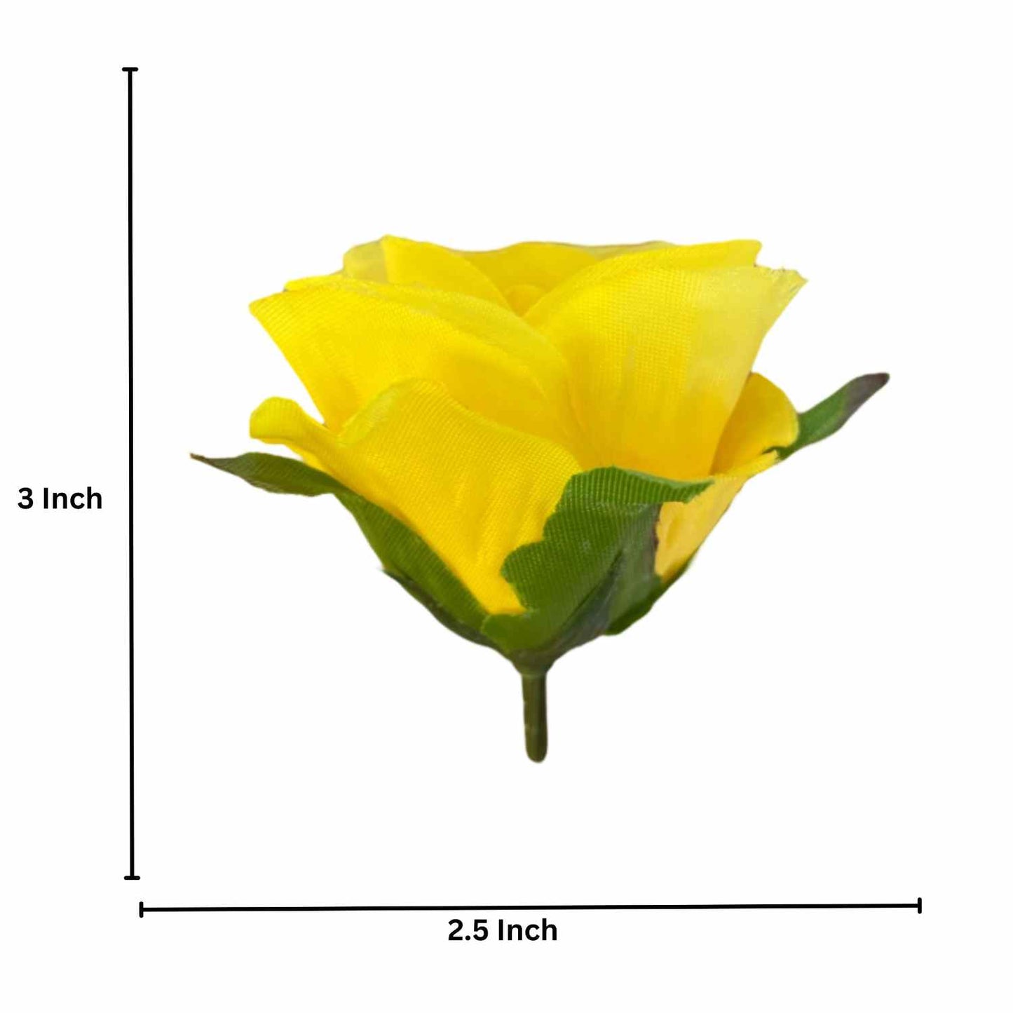 Yellow White Rose (MR4) Pack of (200)