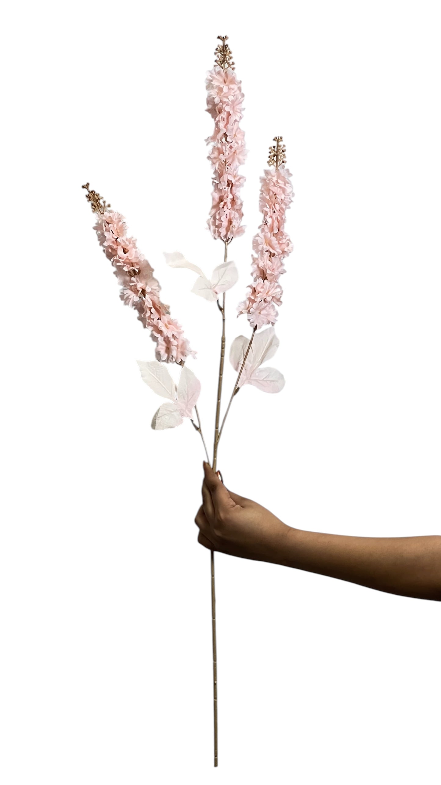 Hyacinth Stick 3 Head 88cm Light Peach (Pack of 10)