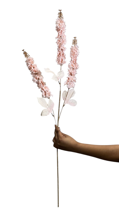 Hyacinth Stick 3 Head 88cm Light Peach (Pack of 10)