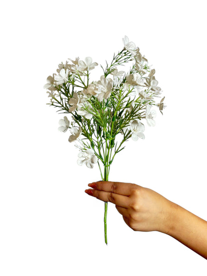 Oleander Flower Bunch White (Pack of 5)