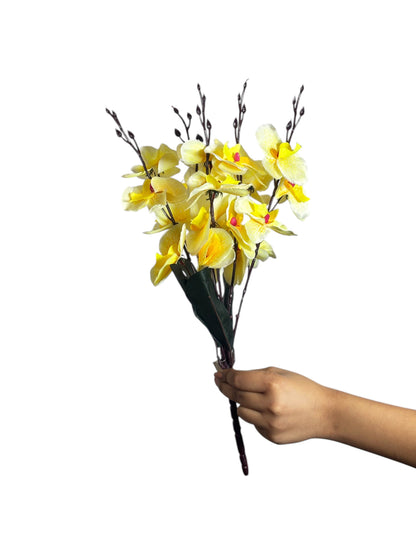 Cymbidium Bunch 17" Yellow (Pack of 5)